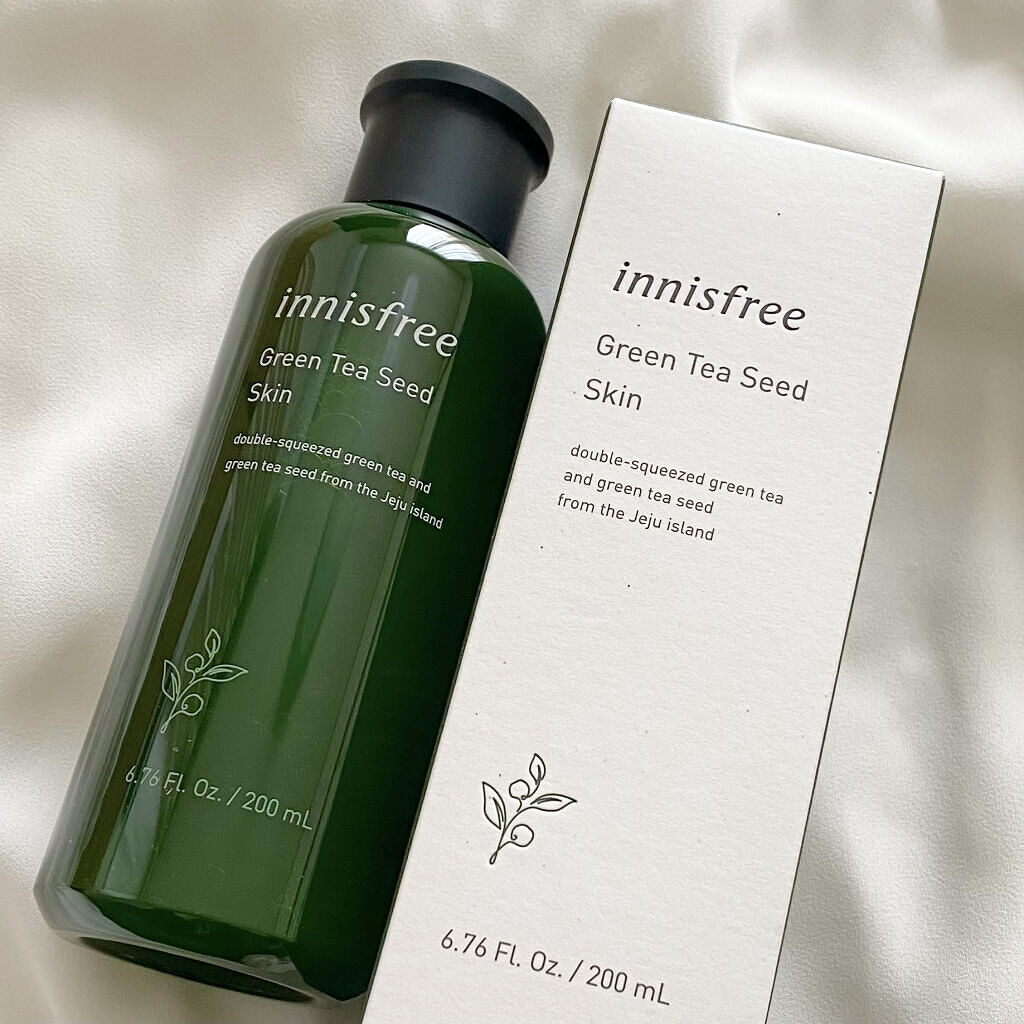 グリーンティーシード スキン/innisfree/化粧水を使ったクチコミ（1枚目）