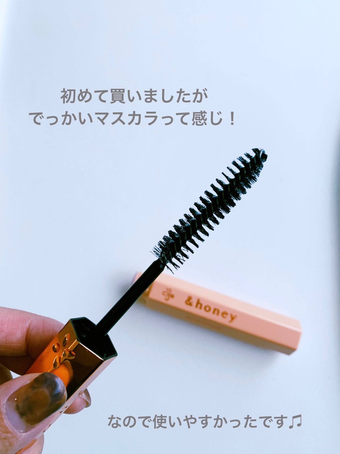 アンドハニー キンモクセイ マトメイク スティック4.0/&honey/ヘアジェルを使ったクチコミ(2枚目)