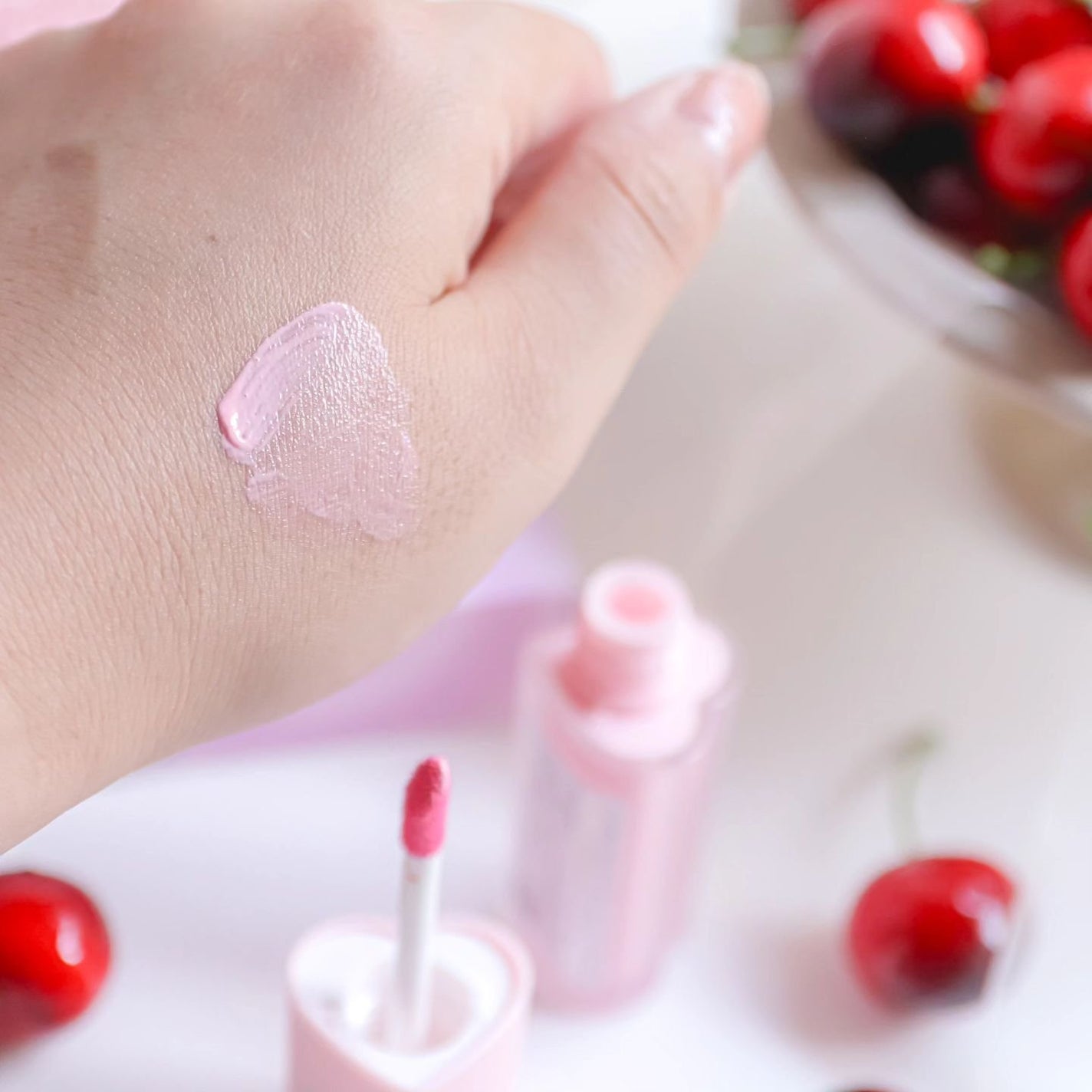 ミルクハートティントリップアンドチーク/Merrymonde/リップティントを使ったクチコミ(3枚目)