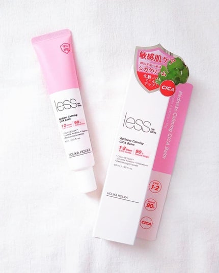 レスオン スキンシカバーム/HOLIKA HOLIKA/フェイスクリームを使ったクチコミ(3枚目)