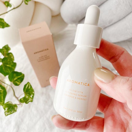 グロービタCトーニングセラム/AROMATICA/美容液を使ったクチコミ(2枚目)