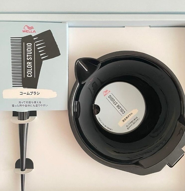 ウエラ カラースタジオ クリームタイプヘアカラー/ウエラ/ヘアカラーを使ったクチコミ(8枚目)