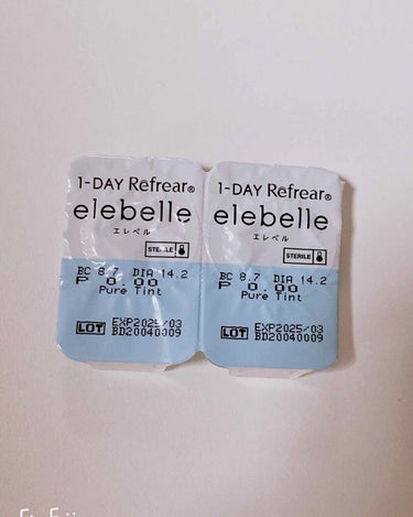  １DAY Refrear elebelle/Refrear/ワンデー（１DAY）カラコンを使ったクチコミ（2枚目）