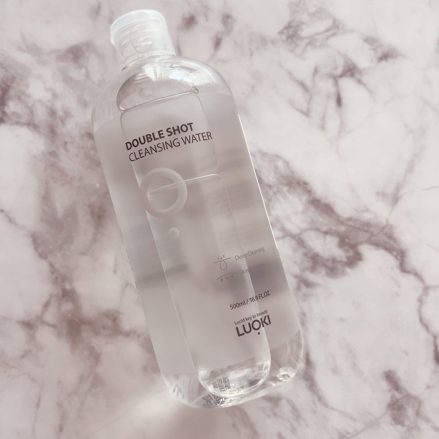 ダブルショットクレンジングウォーター/LUOKI/クレンジングウォーターを使ったクチコミ(1枚目)