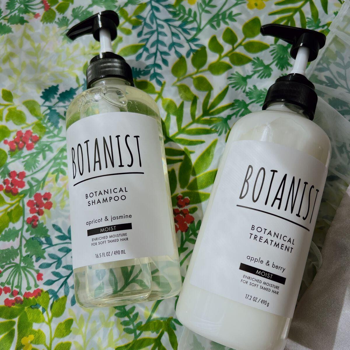 ボタニカルシャンプー/トリートメント(モイスト) /BOTANIST/シャンプー・コンディショナーを使ったクチコミ(1枚目)