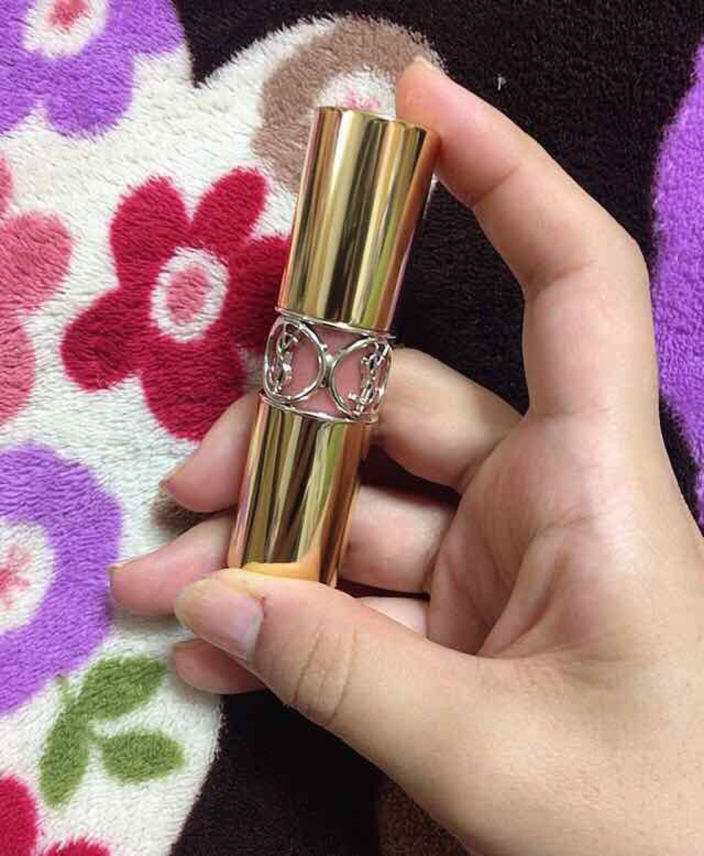 ルージュ ヴォリュプテ シャイン/YVES SAINT LAURENT BEAUTE/口紅を使ったクチコミ（1枚目）