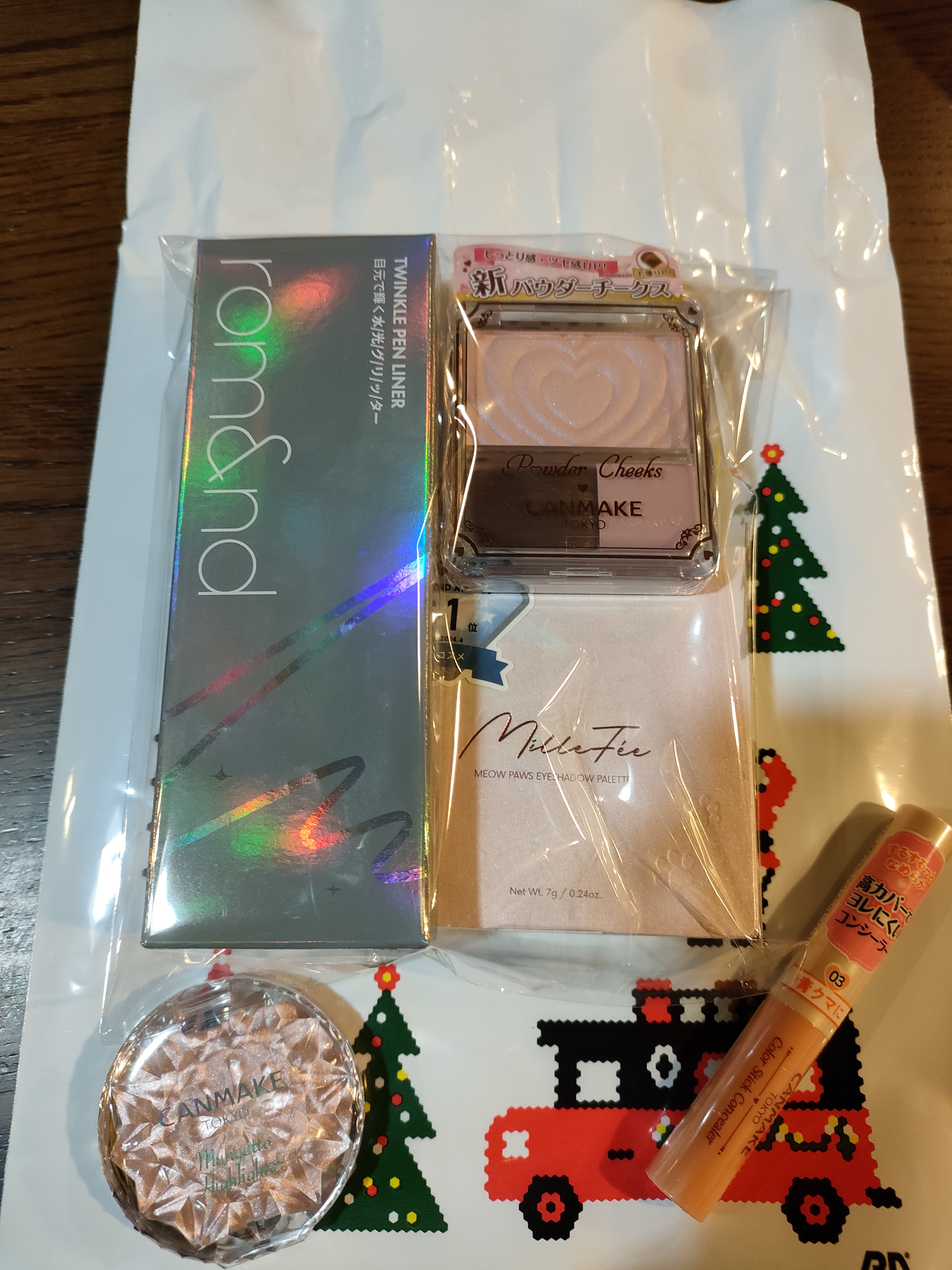 むにゅっとハイライター/キャンメイク/クリームハイライトを使ったクチコミ（1枚目）