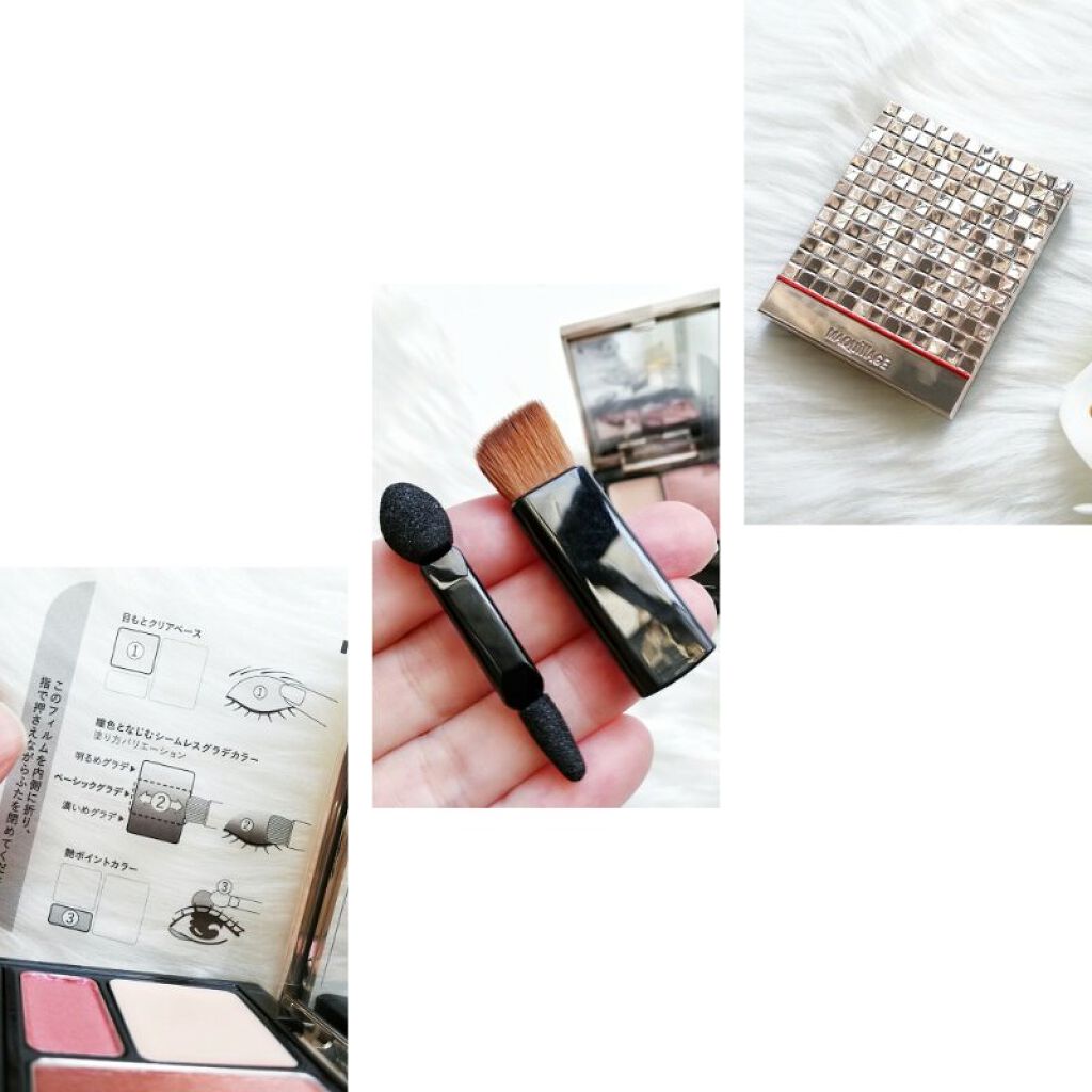 ドラマティックスタイリングアイズＳ/マキアージュ/アイシャドウパレットを使ったクチコミ（2枚目）