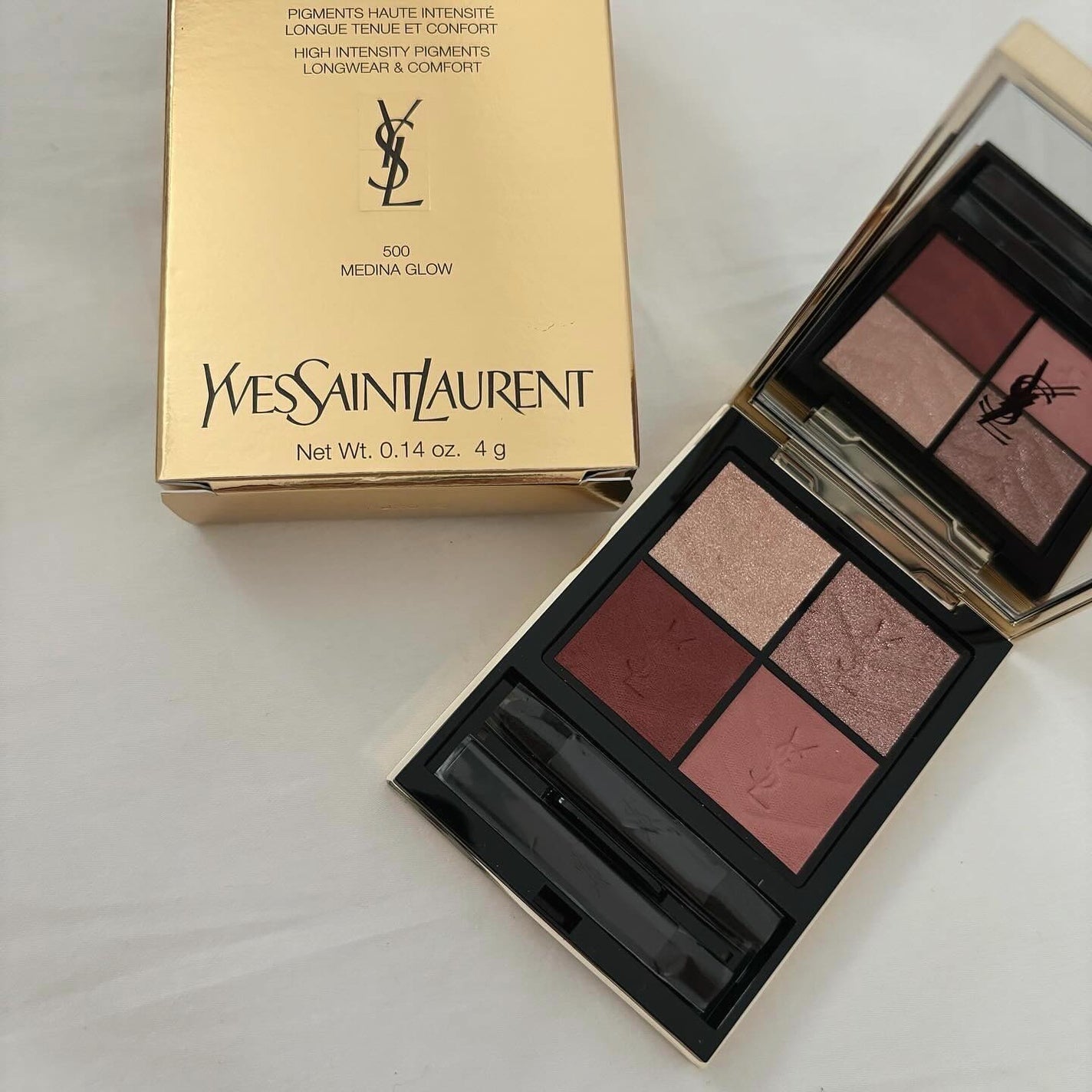 クチュール ミニ クラッチ/YVES SAINT LAURENT BEAUTE/アイシャドウパレットを使ったクチコミ(2枚目)
