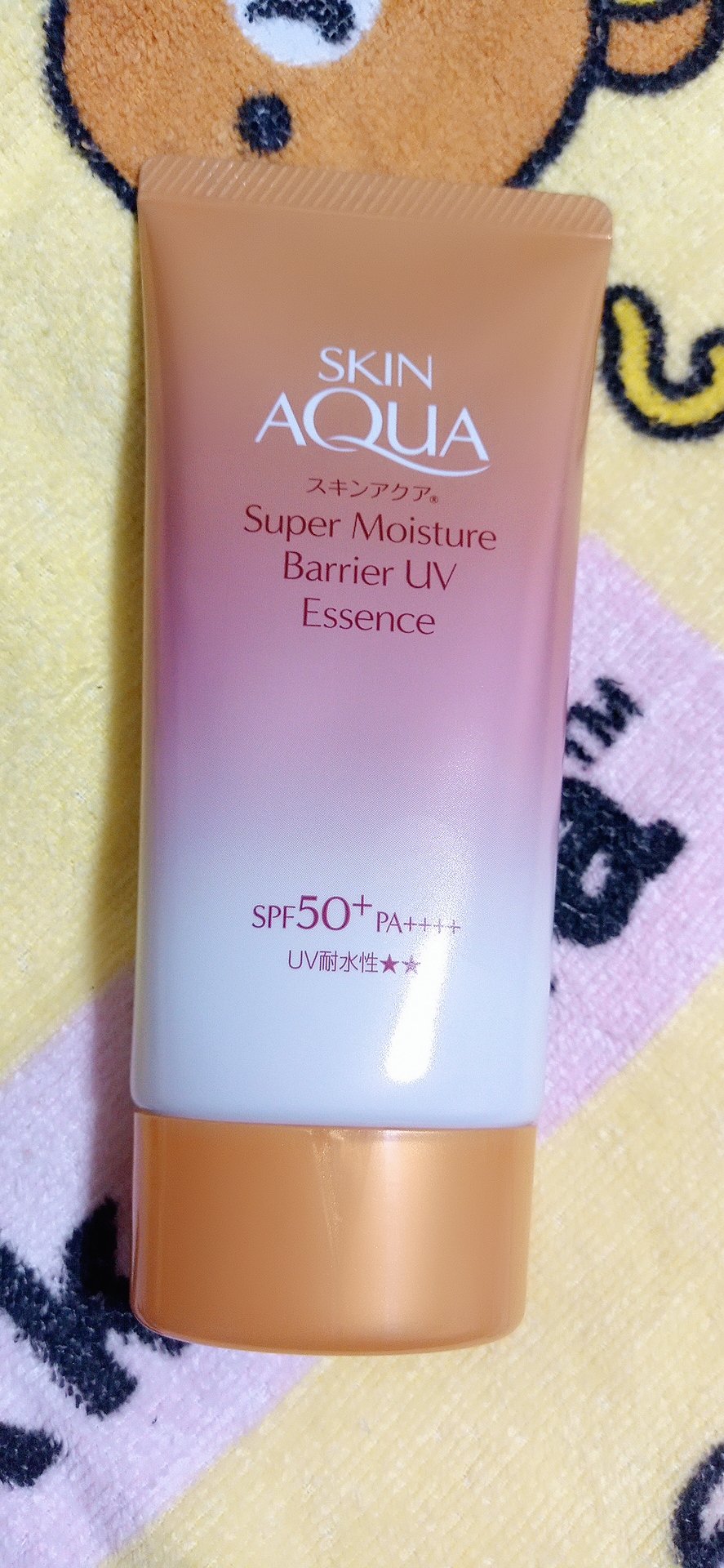 スキンアクア スーパーモイスチャー バリアUVエッセンス/スキンアクア/日焼け止めローションを使ったクチコミ（1枚目）