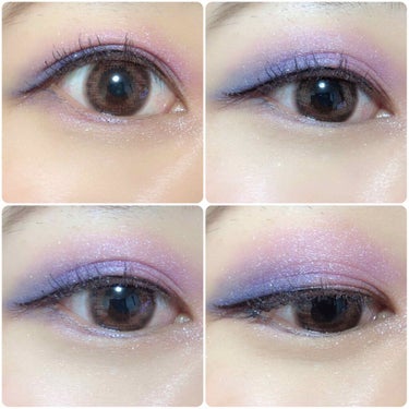 UR GLAM　BLOOMING EYE COLOR PALETTE/U R GLAM/パウダーアイシャドウを使ったクチコミ（3枚目）