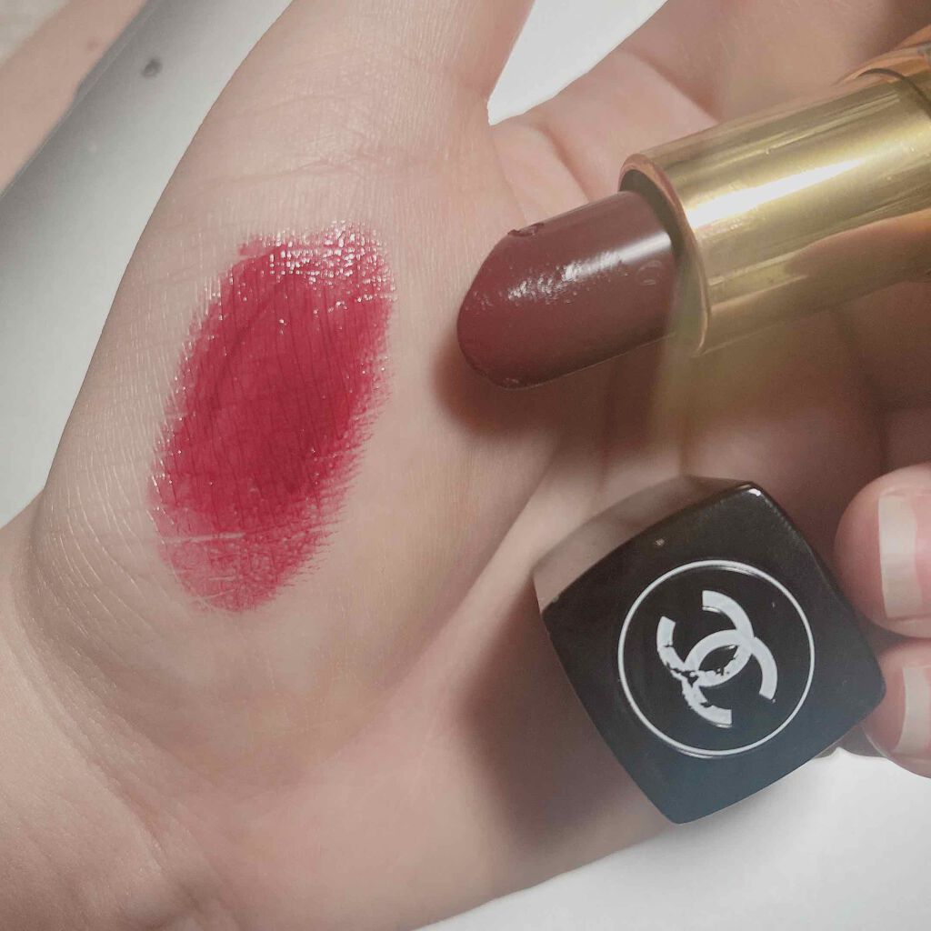 ルージュ ココ 446 エティエンヌ/CHANEL/口紅を使ったクチコミ（2枚目）