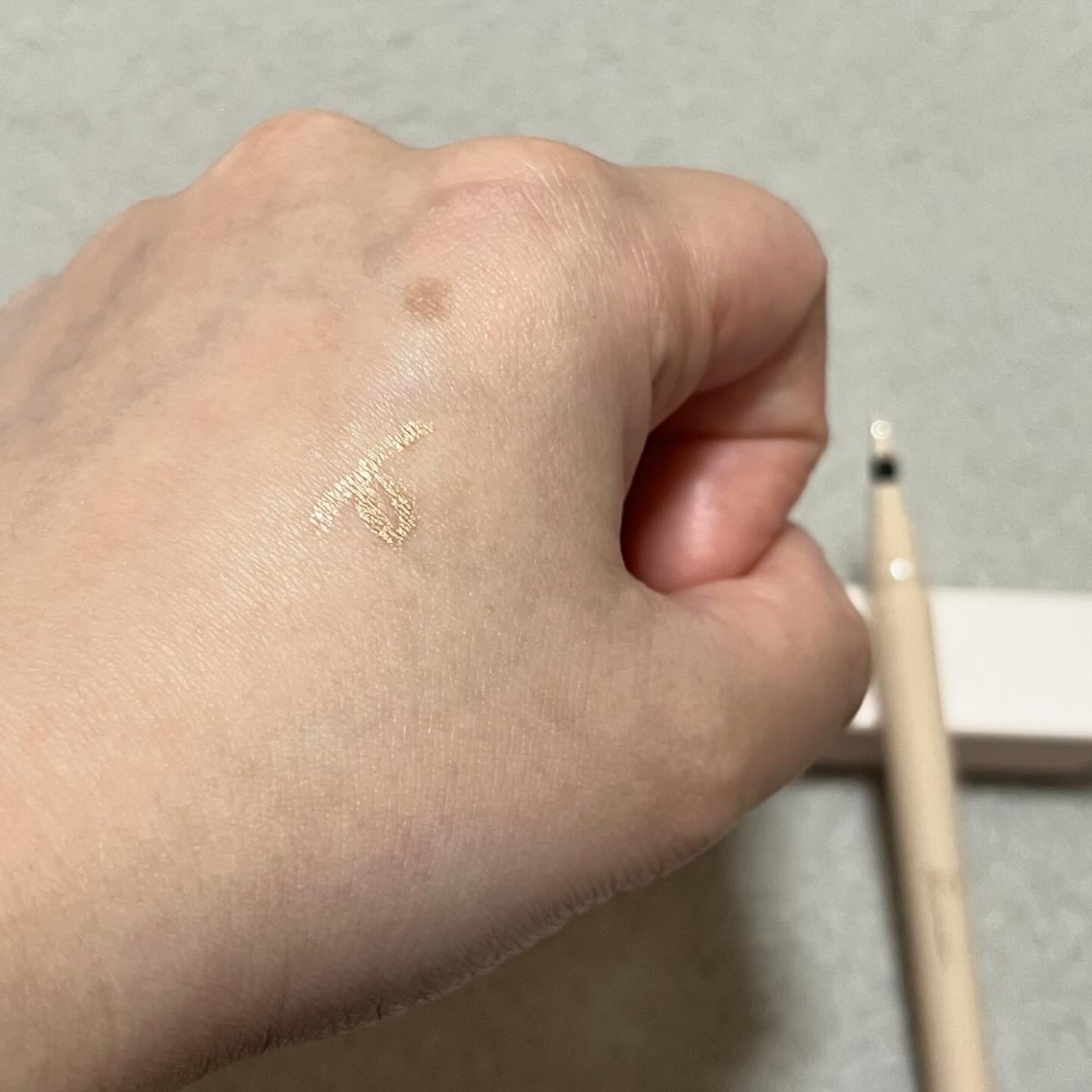 ウォータリーラメライナー/Ririmew/リキッドアイライナーを使ったクチコミ（3枚目）