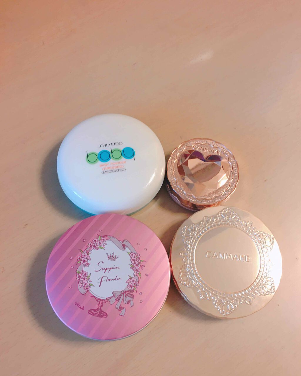 【旧品】マシュマロフィニッシュパウダー/キャンメイク/プレストパウダーを使ったクチコミ(2枚目)