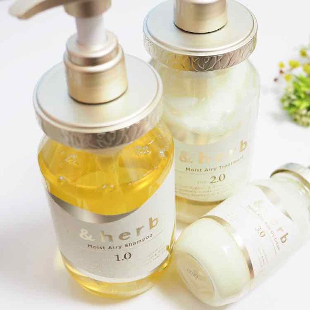 モイストエアリーシャンプー1.0/＆herb/市販シャンプーを使ったクチコミ（3枚目）