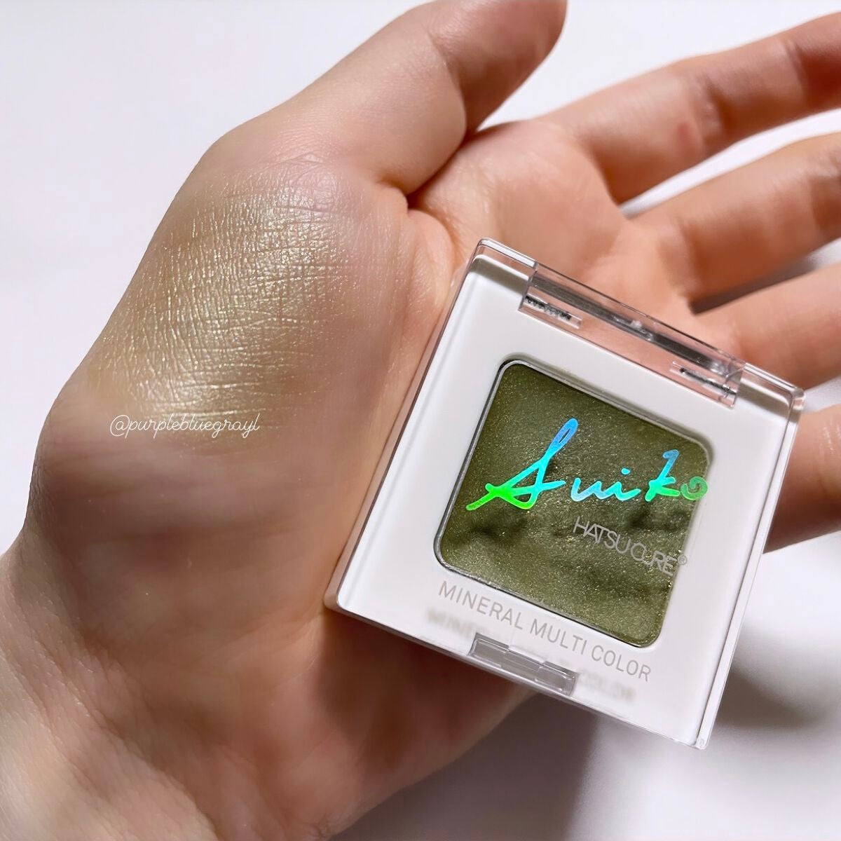 SUIKOミネラルマルチカラー/SUIKO HATSUCURE/単色アイシャドウを使ったクチコミ(2枚目)