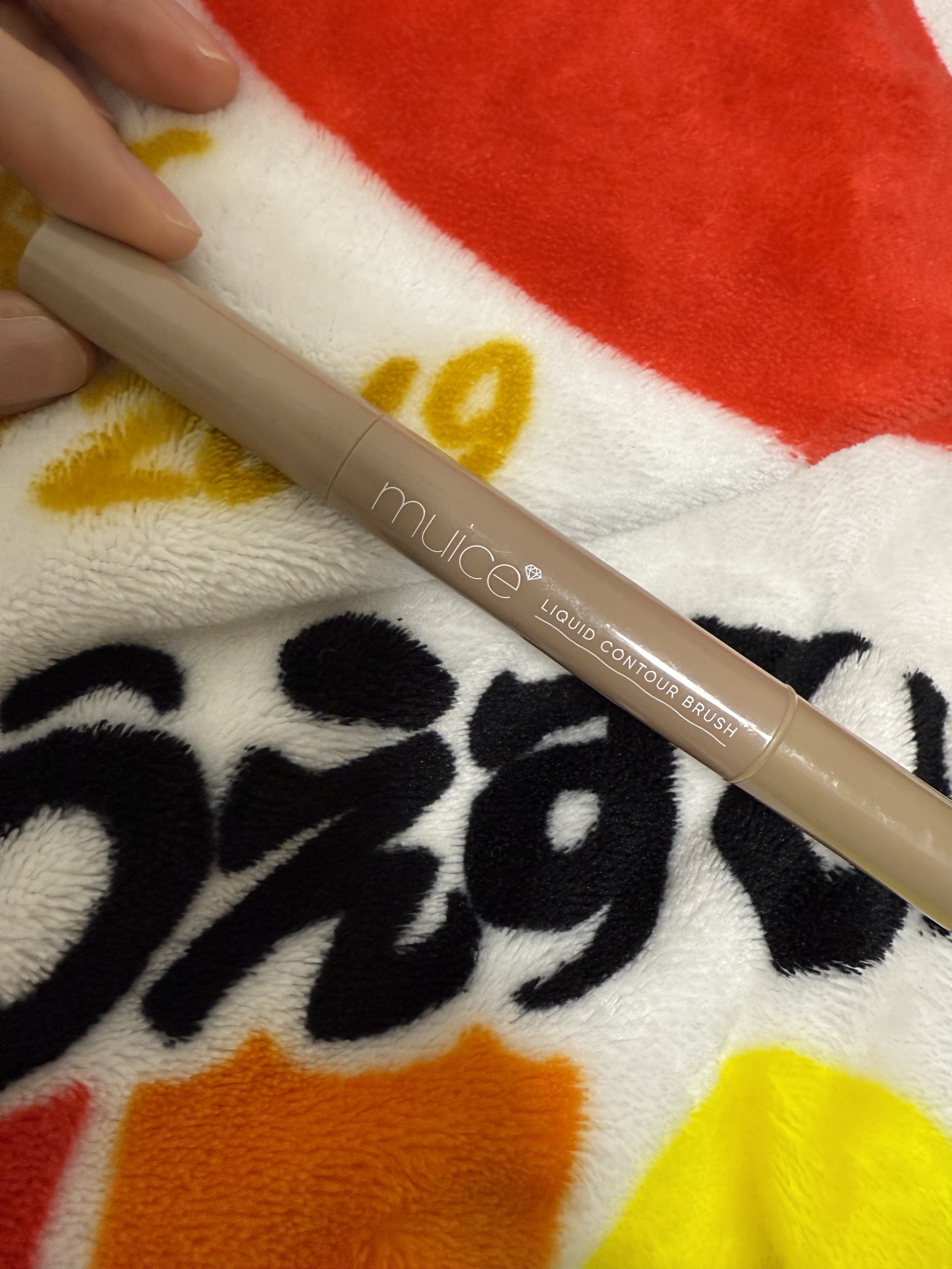 リキッドコントゥアブラシ 01 イエベブラウン/muice/シェーディングを使ったクチコミ（1枚目）