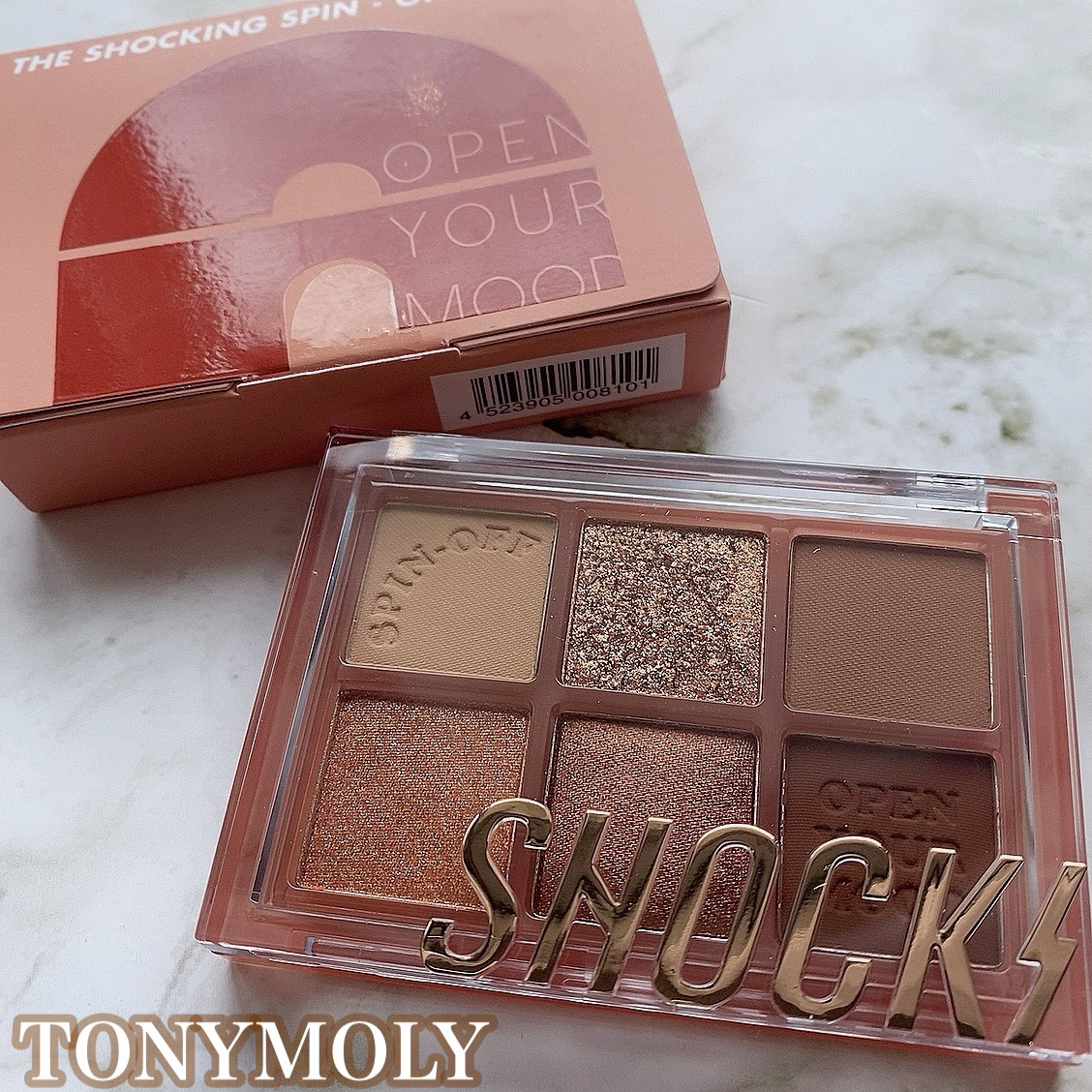 ザショッキングスピンオフパレット/TONYMOLY/アイシャドウパレットを使ったクチコミ（1枚目）