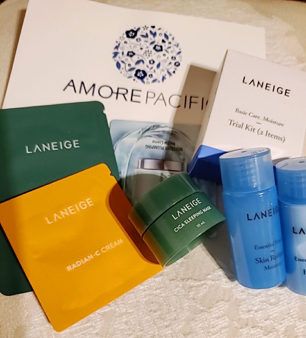 ベーシックケア トライアルキット/LANEIGE/化粧水を使ったクチコミ（1枚目）