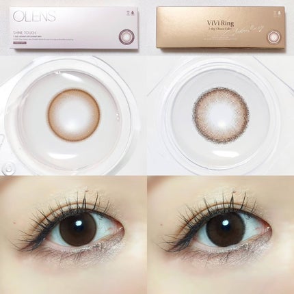 ViVi Ring 1day/OLENS/ワンデー(1DAY)カラコンを使ったクチコミ(4枚目)