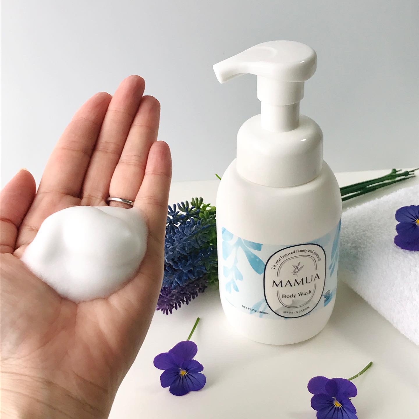 泡ボディウォッシュ/MAMUA/ボディソープを使ったクチコミ（3枚目）