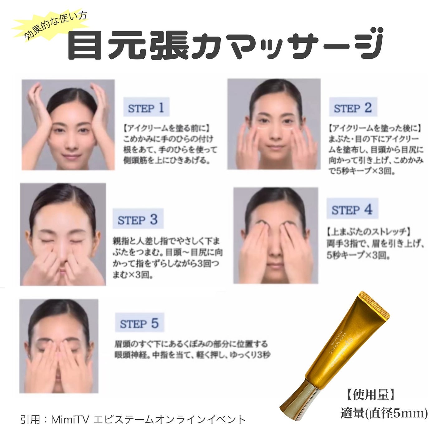 エピステーム アイパーフェクトショットb/エピステーム/アイケア・アイクリームを使ったクチコミ(5枚目)