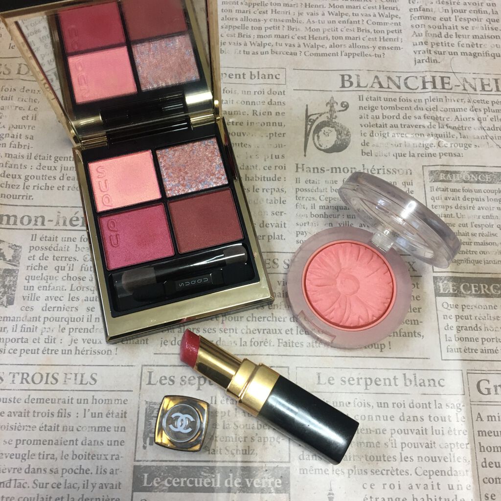 ルージュ ココ フラッシュ 156 デリカテス/CHANEL/口紅を使ったクチコミ（1枚目）