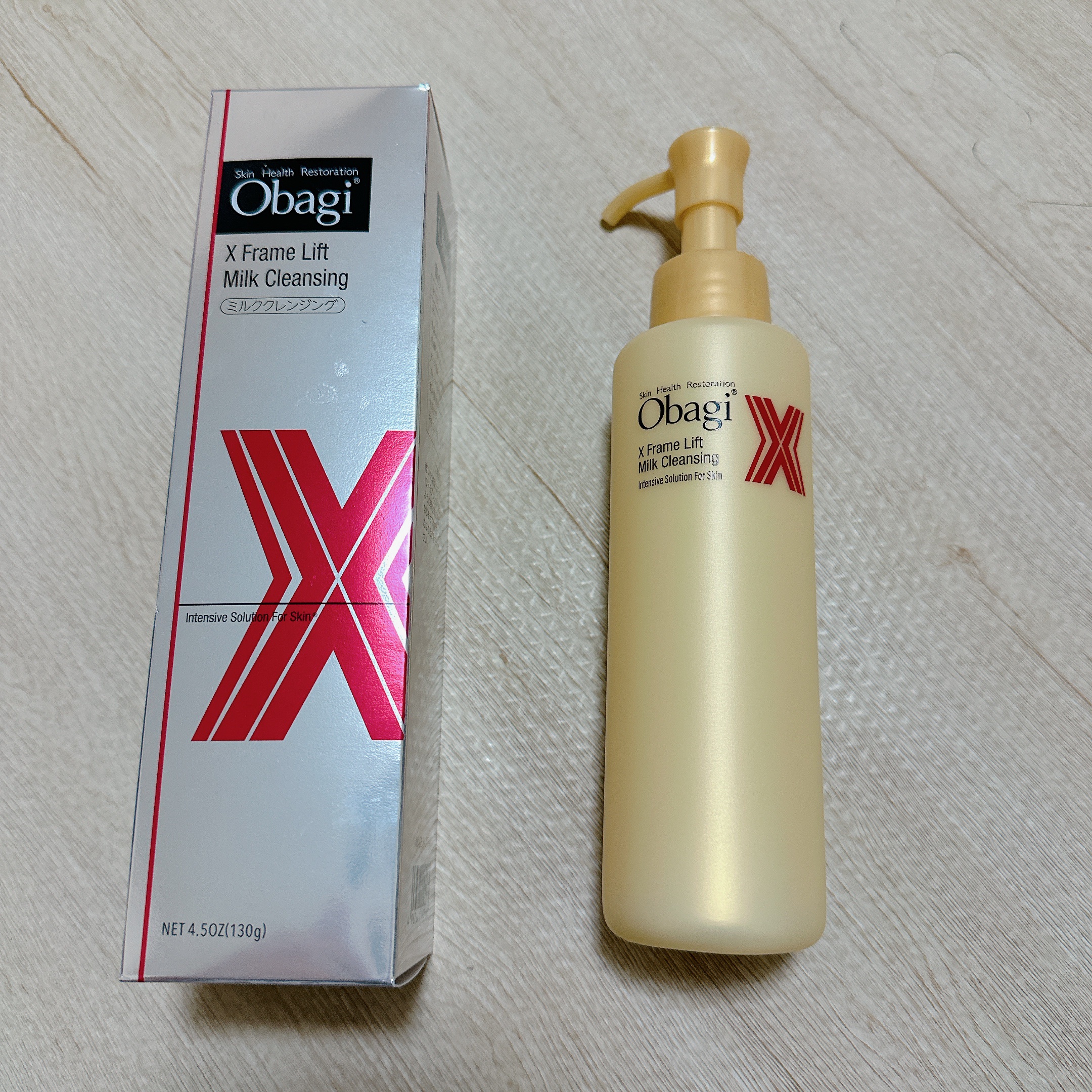 オバジX フレームリフトミルククレンジング/オバジ/ミルククレンジングを使ったクチコミ（1枚目）