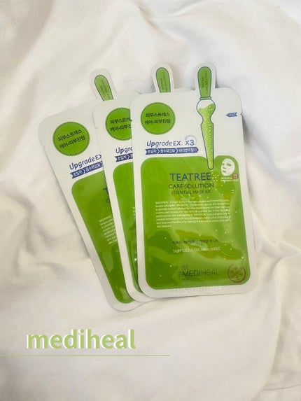 ティーツリーケアソリューション アンプルマスクJEX/MEDIHEAL/シートマスク・パックを使ったクチコミ(1枚目)