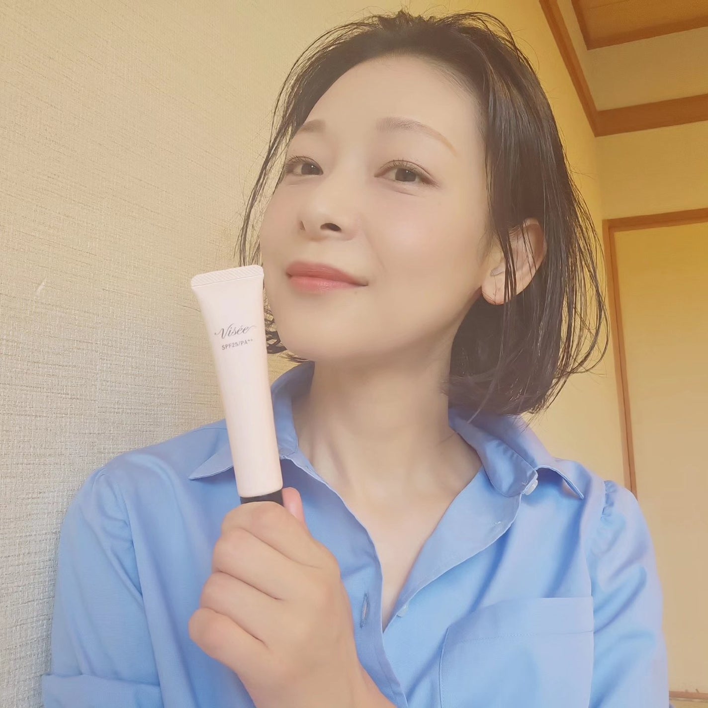 トーンアップ スキン デザイナー/Visée/化粧下地を使ったクチコミ(4枚目)