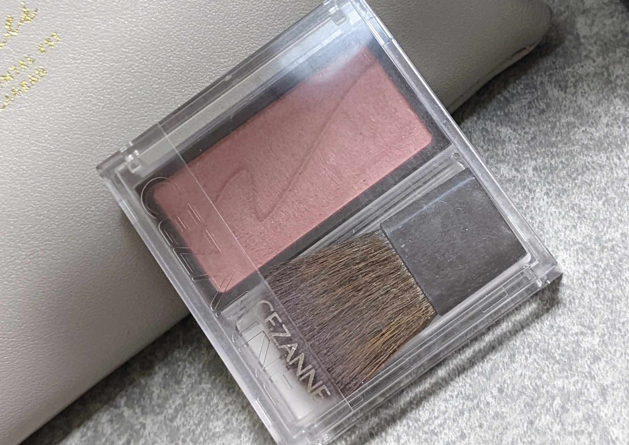 チークブラッシュ/CEZANNE/パウダーチークを使ったクチコミ（1枚目）