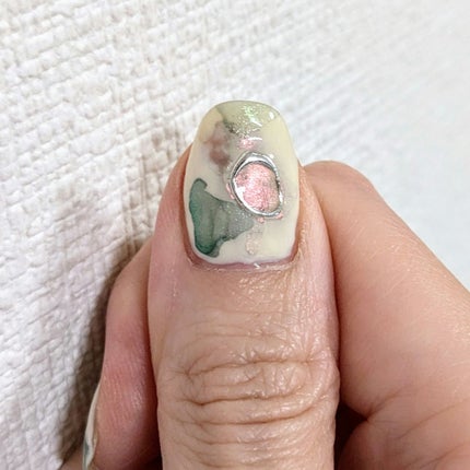 水彩パレット/セリア/ネイル用品を使ったクチコミ(4枚目)