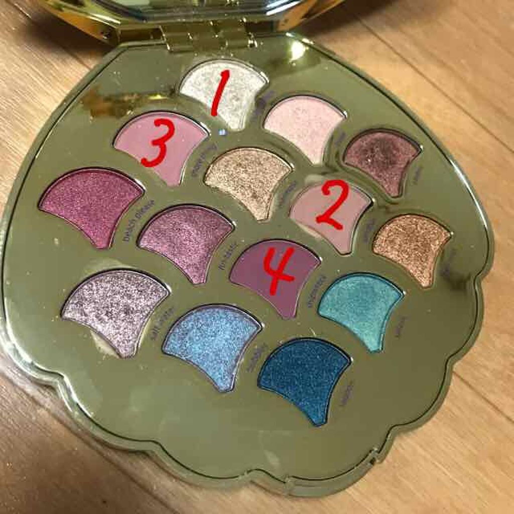 be a mermaid & make waves/tarte/アイシャドウパレットを使ったクチコミ(1枚目)