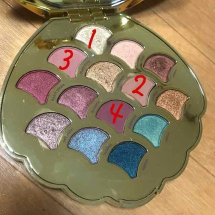 be a mermaid & make waves/tarte/アイシャドウパレットを使ったクチコミ(1枚目)