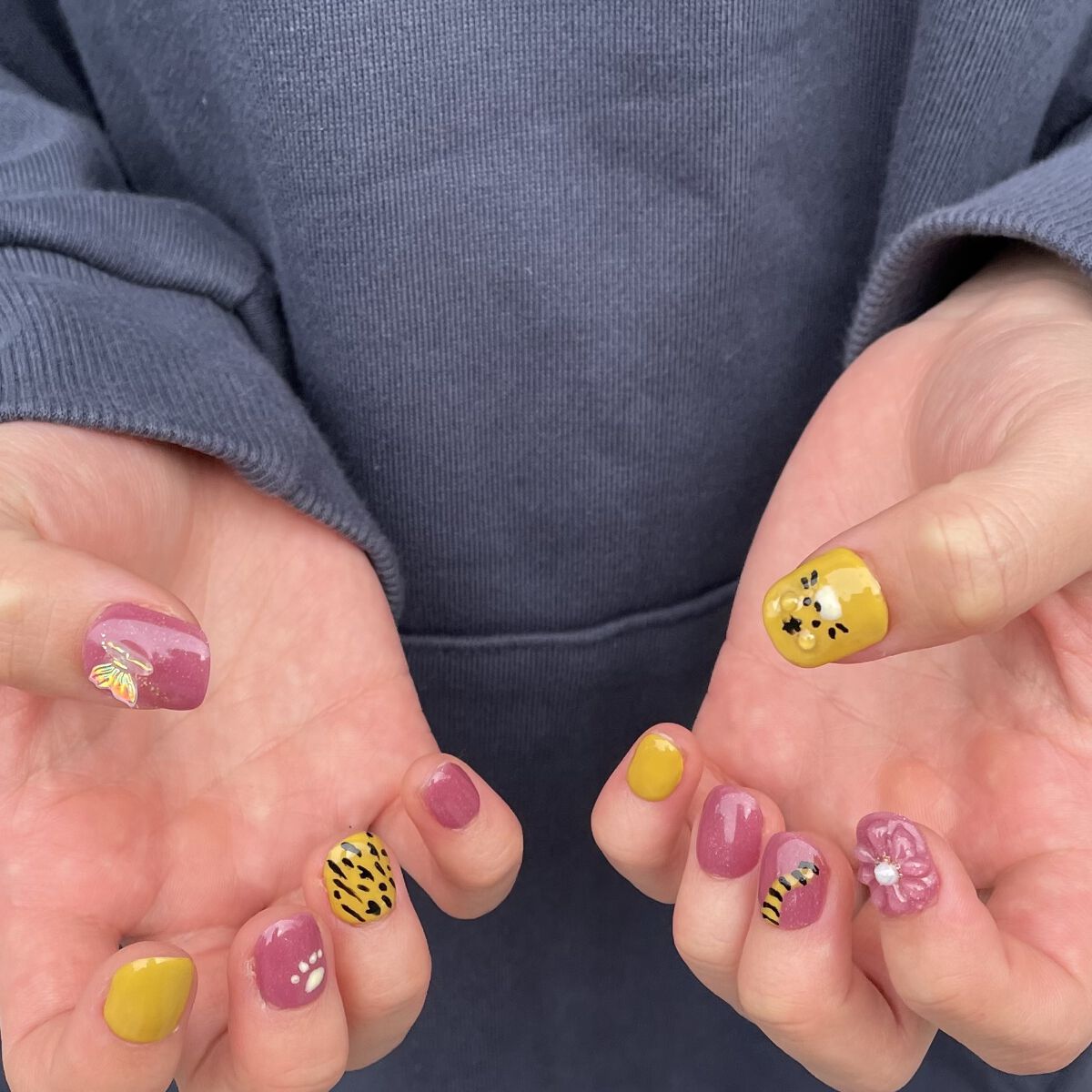 ネイルチップ 小さい爪用/DAISO/ネイルチップ・パーツを使ったクチコミ（2枚目）