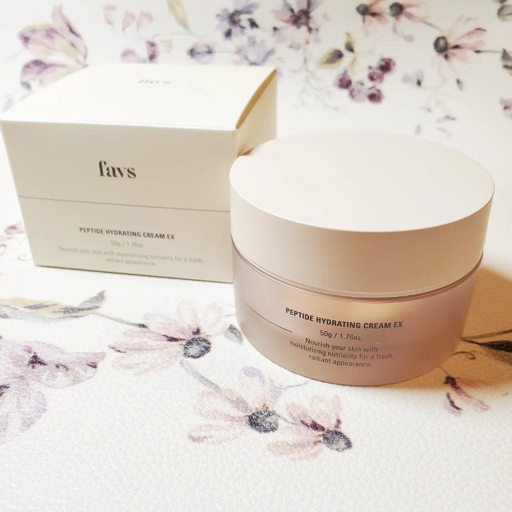 ペプチドハイドレーティングクリーム EX/favs/フェイスクリームを使ったクチコミ(1枚目)