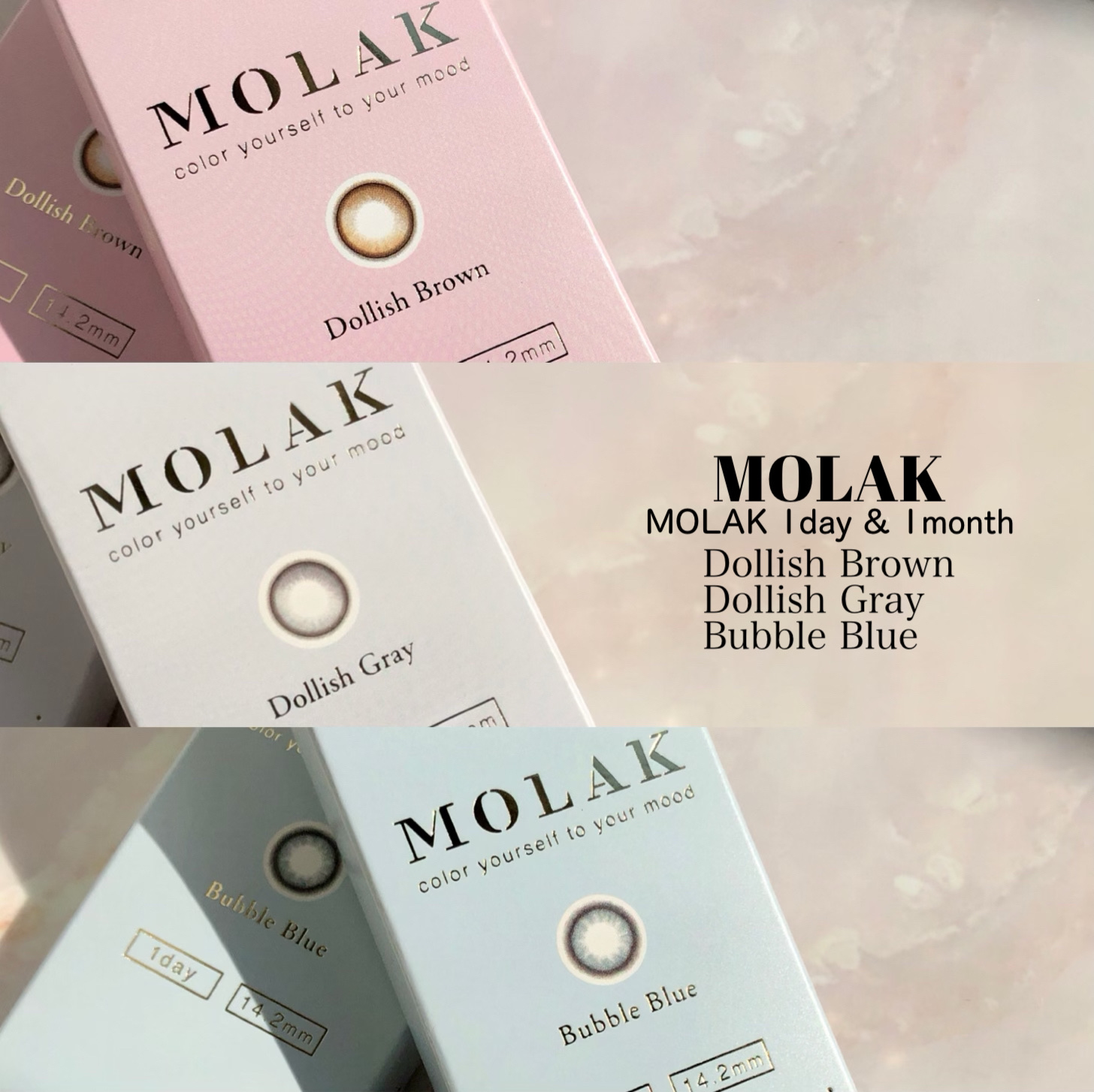 MOLAK 1day/MOLAK/ワンデー（１DAY）カラコンを使ったクチコミ（2枚目）