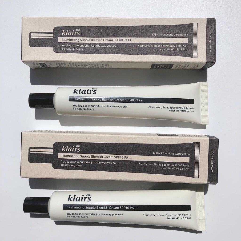 イルミネーティングサプルブレミッシュクリーム(40ml)/Klairs/化粧下地を使ったクチコミ(4枚目)