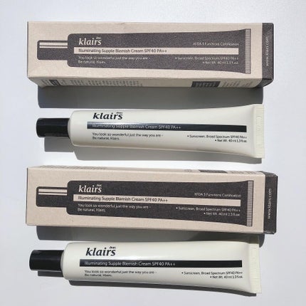 イルミネーティングサプルブレミッシュクリーム(40ml)/Klairs/化粧下地を使ったクチコミ(4枚目)