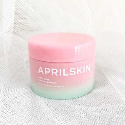 ピンクアロエメレンゲクレンザー/APRILSKIN/その他洗顔料を使ったクチコミ(2枚目)