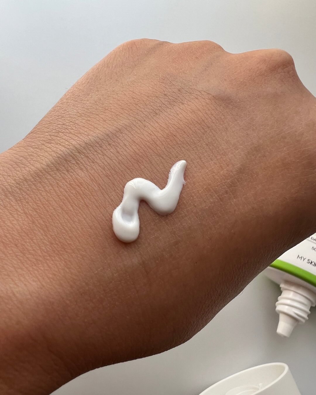 グリーンマイルドアップサンプラス/Dr.G/日焼け止めクリームを使ったクチコミ（2枚目）