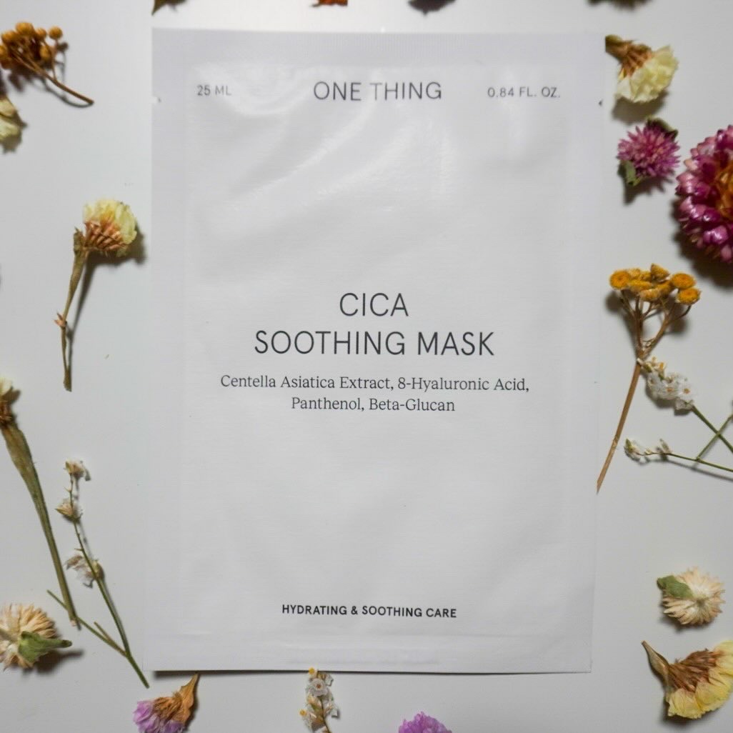 CICAスージングマスク/ONE THING/シートマスク・パックを使ったクチコミ（2枚目）