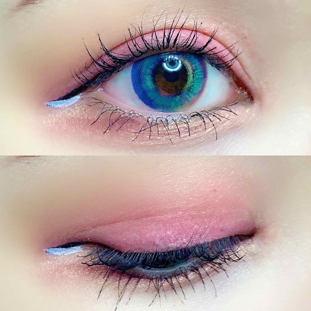 claracontact ホログラムブルー/CLARA CONTACT/カラーコンタクトレンズを使ったクチコミ(3枚目)