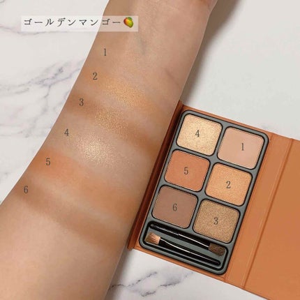 アイカラーパレット/heme/アイシャドウパレットを使ったクチコミ(2枚目)