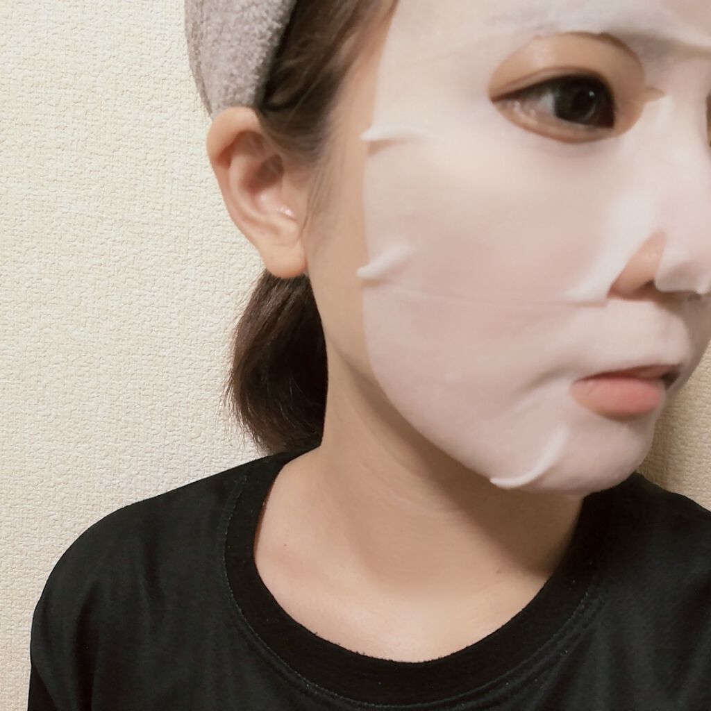 ホワイトニングフェイスマスク/a LITTLE a LOT(ア リトル ア ロット)/シートマスク・パックを使ったクチコミ(2枚目)