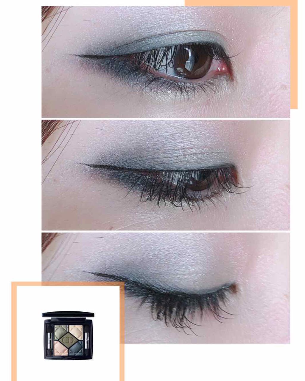 サンク クルール 456 ジャルダン/Dior/アイシャドウパレットを使ったクチコミ（1枚目）