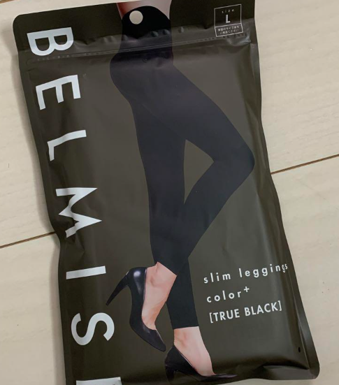 スリムレギンス color+/BELMISE/着圧ソックス・レギンスを使ったクチコミ(1枚目)
