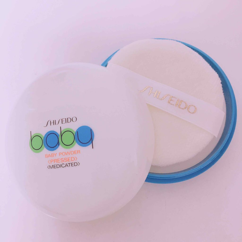 資生堂ベビーパウダー(プレスド)/ベビー/ボディパウダーを使ったクチコミ(1枚目)