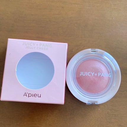 アピュー ジューシーパン ジェリーチーク/A’pieu/ジェル・クリームチークを使ったクチコミ(1枚目)