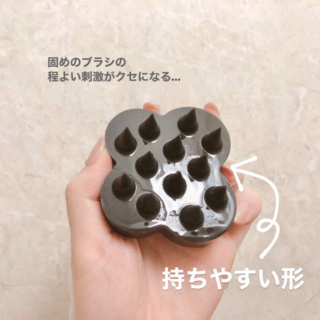 uka scalp brush kenzan/uka/スカルプブラシを使ったクチコミ(2枚目)